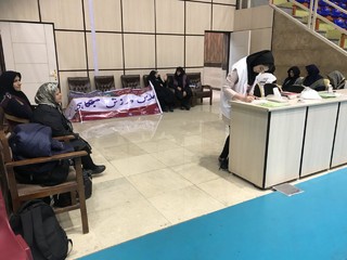 برگزاری ایستگاه سلامت در استان آذربایجان شرقی