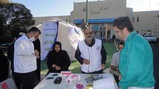 برگزاری ایستگاه سلامت در استان آذربایجان شرقی