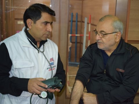 از برپایی ایستگاه سلامت تا غربالگری استاندا