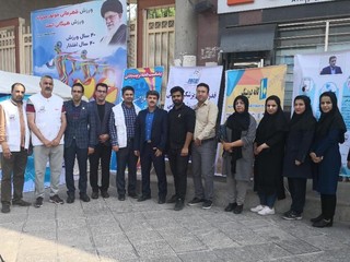 برپایی ایستگاه سلامت سنجی در خوزستان