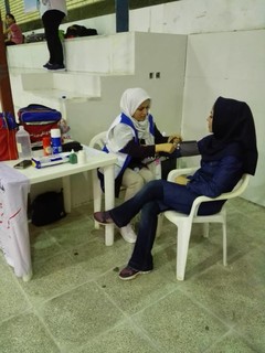گزارش تصویری/پوشش پزشکی مسابقات چند جانبه بانوان استان بوشهر