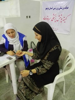 گزارش تصویری/پوشش پزشکی مسابقات چند جانبه بانوان استان بوشهر