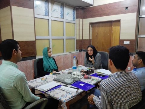 جلسه خزانه‌داران در کنگان