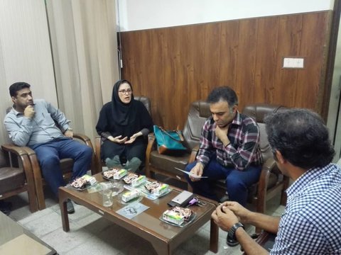 جلسه با مسوولین دانشکده سماء