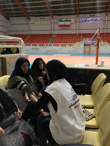 طرح غربالگری بانوان ورزشکار استان آذبایجان شرقی به مناسبت هفته تربیت بدنی