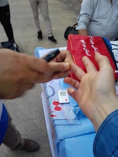 گزارش تصویری/برپایی ایستگاه سلامت و تندرستی در مجموعه ورزشی شهید صدوقی بوشهر