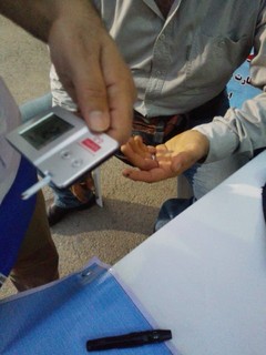 گزارش تصویری/برپایی ایستگاه سلامت و تندرستی در مجموعه ورزشی شهید صدوقی بوشهر