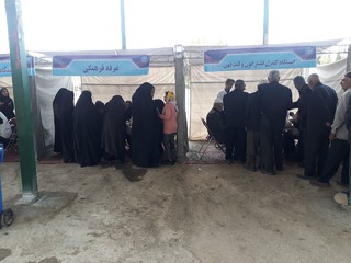 گزارش تصویری دومین ایستگاه رایگان تندرستی در خرم آباد