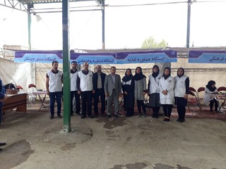 گزارش تصویری دومین ایستگاه رایگان تندرستی در خرم آباد