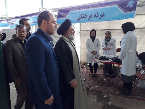 گزارش تصویری بازدید امام جمعه شهرستان خرم آباد و مسئولان اداره ورزش و جوانان استان از دومین ایستگاه رایگان تندرستی