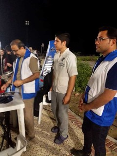 گزارش تصویری/برپایی ایستگاه سلامت و تندرستی رایگان در کنار ساحل نیلگون همیشه خلیج فارس بوشهر