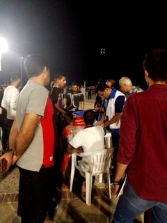 گزارش تصویری/برپایی ایستگاه سلامت و تندرستی رایگان در کنار ساحل نیلگون همیشه خلیج فارس بوشهر