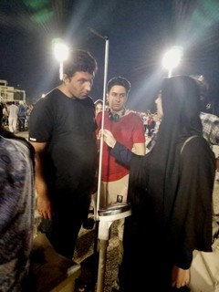 گزارش تصویری/برپایی ایستگاه سلامت و تندرستی رایگان در کنار ساحل نیلگون همیشه خلیج فارس بوشهر