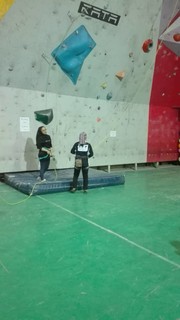 گزارش تصویری/پوشش پزشکی مسابقات سالنی سنگ نوردی انتخابی استان ویژه آقایان و بانوان