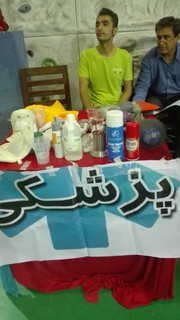 گزارش تصویری/پوشش پزشکی مسابقات سالنی سنگ نوردی انتخابی استان ویژه آقایان و بانوان