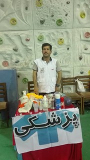 گزارش تصویری/پوشش پزشکی مسابقات سالنی سنگ نوردی انتخابی استان ویژه آقایان و بانوان