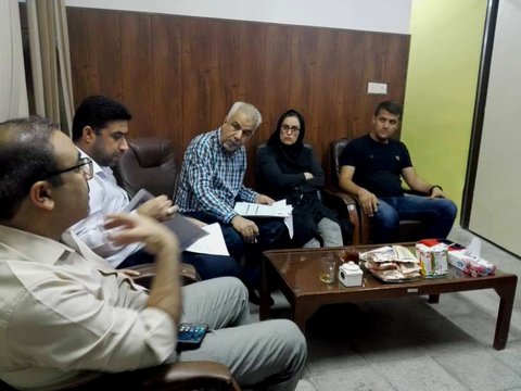 اولین جلسه هماهنگی هیات بوشهر