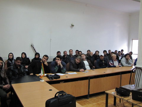 برگر گزاری دوره روانشناسی ورزشی در شهرستان بناب