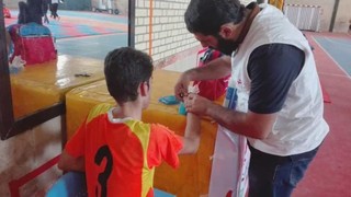 گزارش تصویری/پوشش پزشکی مسابقات کبدی و جشنواره فرهنگی ورزشی دانش آموزشی شهرستان دشتستان