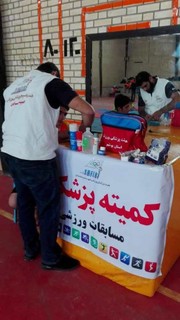 گزارش تصویری/پوشش پزشکی مسابقات کبدی و جشنواره فرهنگی ورزشی دانش آموزشی شهرستان دشتستان