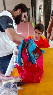 گزارش تصویری/پوشش پزشکی مسابقات کبدی و جشنواره فرهنگی ورزشی دانش آموزشی شهرستان دشتستان