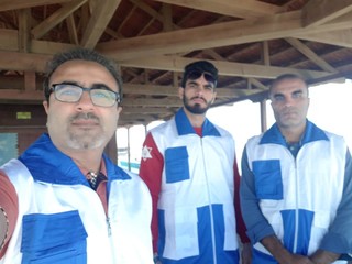 گزارش تصویری/پوشش خدمات پزشکی مسابقات المپیاد استعدادهای برتر قایقرانی پسران کشور در آب‌های آرام بوشهر