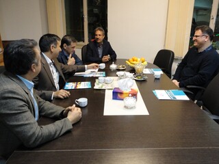 بازدید دکترنوروزی از کلینیک فیزیوتراپی و هیأت پزشکی کرمان