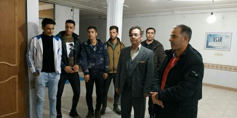 بازدید هیات کاراته از مرکز درمانی زنجان