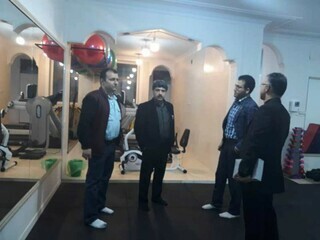 بازدید دکتر ملک محمدی از هیات پزشکی ورزشی خوزستان