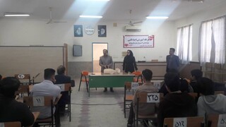 گزارش تصویری/ برگزاری کارگاه یک روزه آموزش احیا قلبی در هنرستان جابربن حیان بوشهر