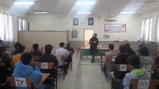 گزارش تصویری/ برگزاری کارگاه یک روزه آموزش احیا قلبی در هنرستان جابربن حیان بوشهر