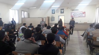 گزارش تصویری/ برگزاری کارگاه یک روزه آموزش احیا قلبی در هنرستان جابربن حیان بوشهر