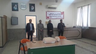 گزارش تصویری/ برگزاری کارگاه یک روزه آموزش احیا قلبی در هنرستان جابربن حیان بوشهر