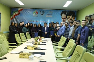 گرامیداشت سالگرد پیروزی انقلاب اسلامی در فدراسیون پزشکی ورزشی