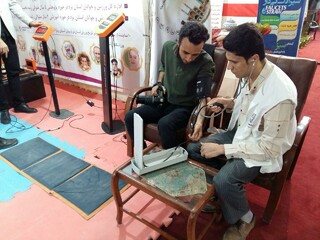 حضور هیات پزشکی ورزشی یزد در نمایشگاه دستاوردهای انقلاب