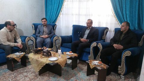 دیدار با خانواده شهدا لرستان