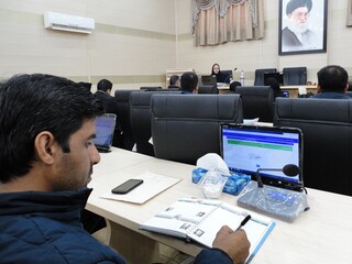 کارگاه آموزشی مسئولین کمیته خدمات درمانی-کرمان