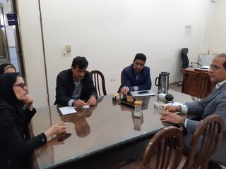 گزارش تصویری/ بازدید رییس هیات پزشکی ورزشی استان از هیات شهرستان دیلم