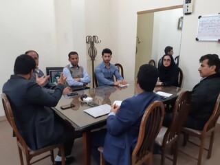 گزارش تصویری/ بازدید رییس هیات پزشکی ورزشی استان از هیات شهرستان دیلم