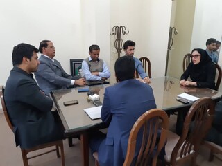 گزارش تصویری/ بازدید رییس هیات پزشکی ورزشی استان از هیات شهرستان دیلم