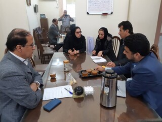 گزارش تصویری/ بازدید رییس هیات پزشکی ورزشی استان از هیات شهرستان دیلم