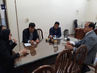 گزارش تصویری/ بازدید رییس هیات پزشکی ورزشی استان از هیات شهرستان دیلم