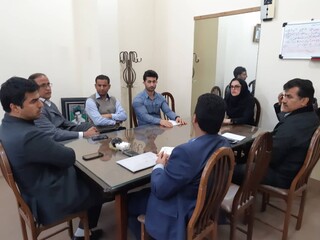 گزارش تصویری/ بازدید رییس هیات پزشکی ورزشی استان از هیات شهرستان دیلم