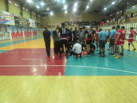 پوشش پزشکی مسابقات لیگ دسته اول هندبال کشور