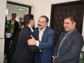 دیدار رئیس هیئت و اعضای هیئت پزشکی ورزشی با مدیرکل ورزش و جوانان استان قم