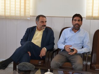 دیدار رئیس هیئت و اعضای هیئت پزشکی ورزشی با مدیرکل ورزش و جوانان استان قم