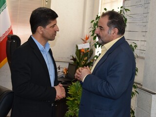 دیدار رئیس هیئت و اعضای هیئت پزشکی ورزشی با مدیرکل ورزش و جوانان استان قم