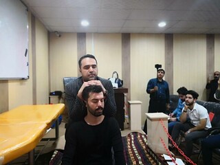 کارگاه آموزشی آشنایی با ماساژ ورزشی