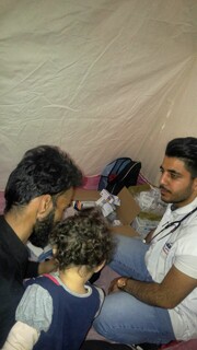 گزارش تصویری ارایه خدمات پزشکی به سیل زدگان استان لرستان