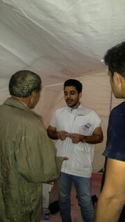 گزارش تصویری ارایه خدمات پزشکی به سیل زدگان استان لرستان